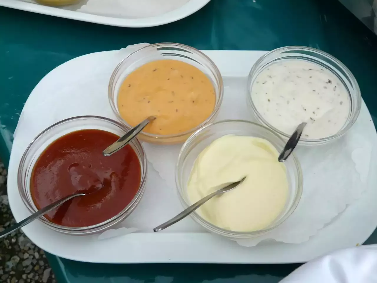 Die Saucen, die in der südamerikanischen Küche üblich sind